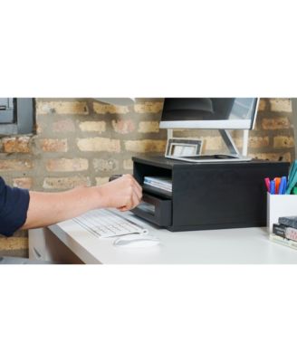 Midnight Black Collection Monitor Riser