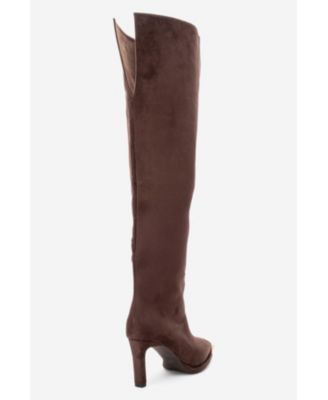 Women's Vody Over The Knee Zip Stiletto Boot