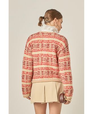 Women's Textured Stripe Jacket