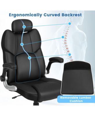 Kneading Massage Office Chair with Adjustable Headrest