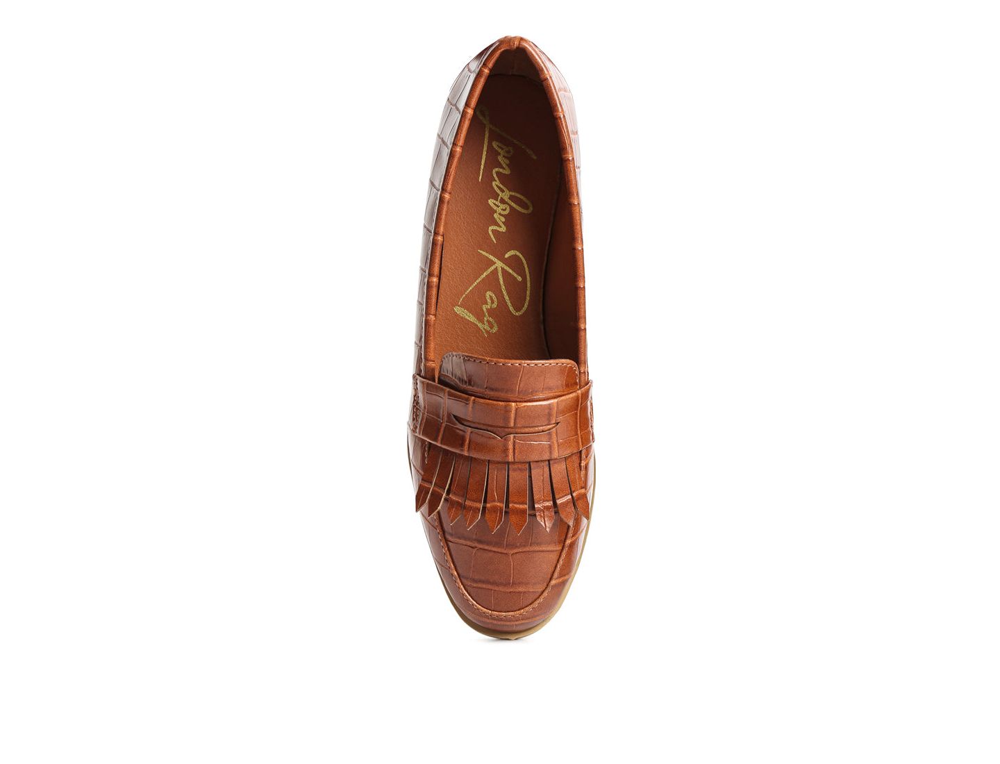 Женские туфли London Rag Patent pu everyday loafer, цвет: Бежевый / Хаки — фото 6