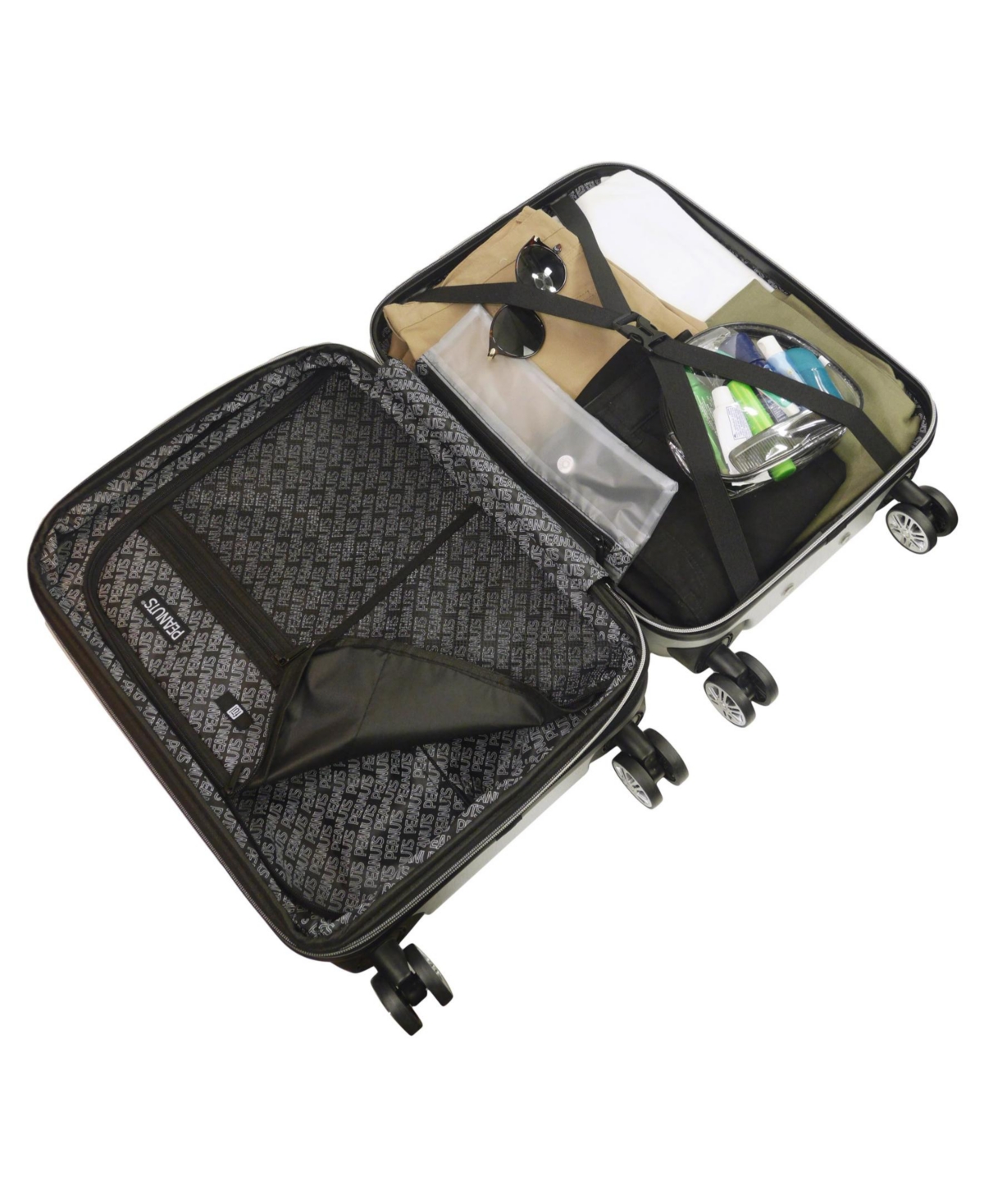 Ful Embossed Molded Medium Hardside Carry-On Spinner