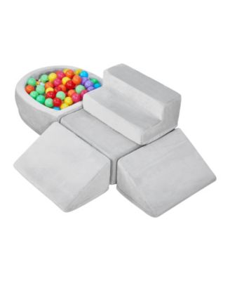 5-Piece Foam Climbing Blocks with Ball Pit (Balls Not Included)