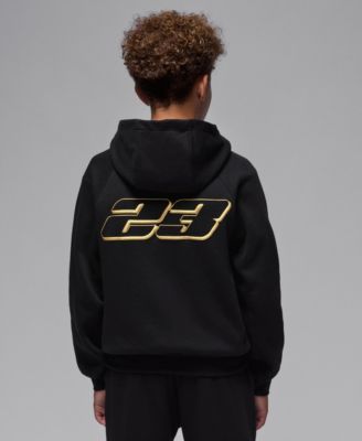 Boys' 8-18 Logo Detail Hoodie