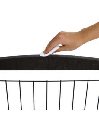 4-Panel Foldable Freestanding Pet Gate, 96.5" W x 32" H