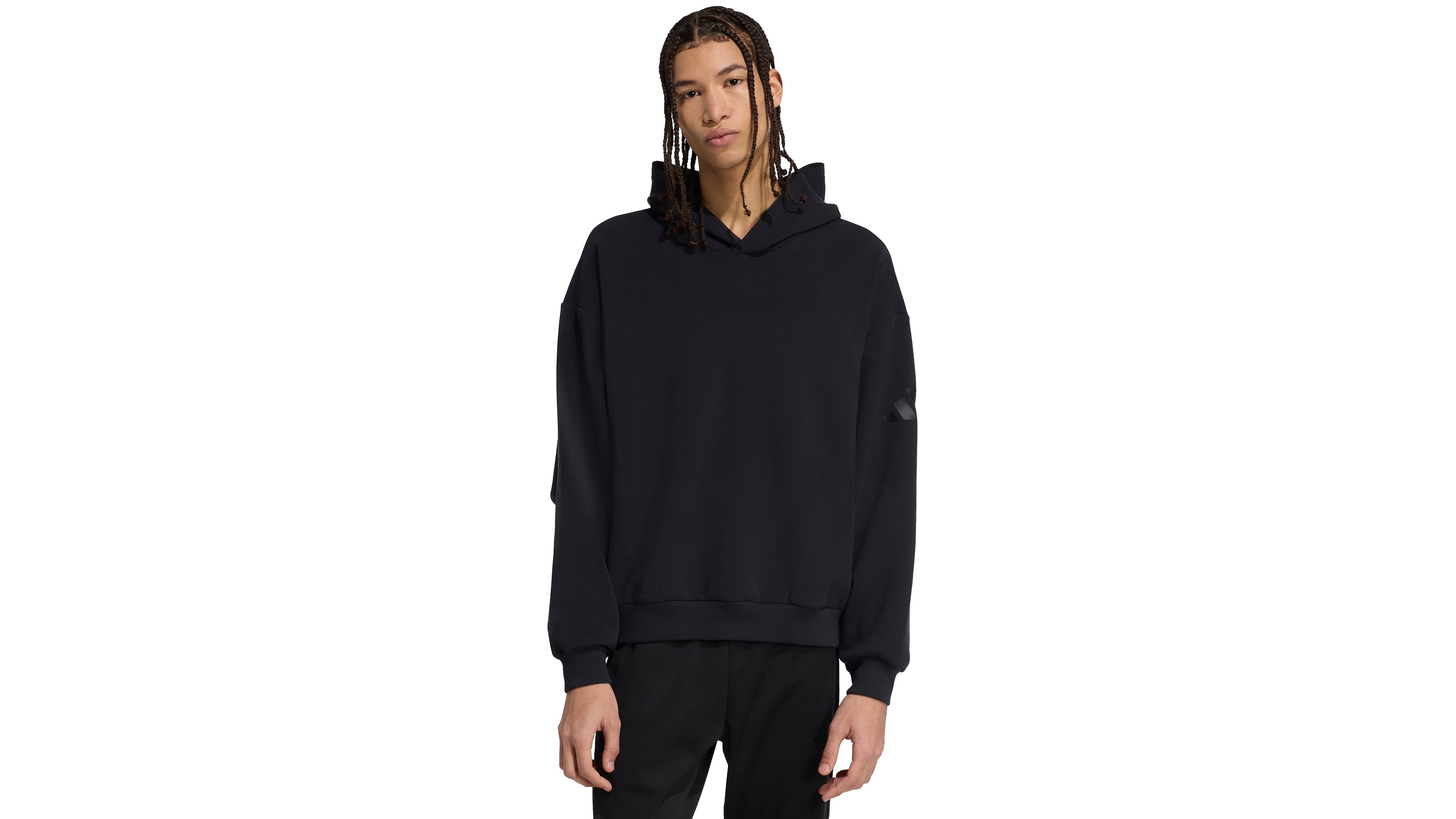 adidas Men's Soft Lux Regular-Fit Hoodie