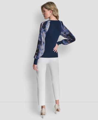 Women's Long Sleeve V-Neck Top