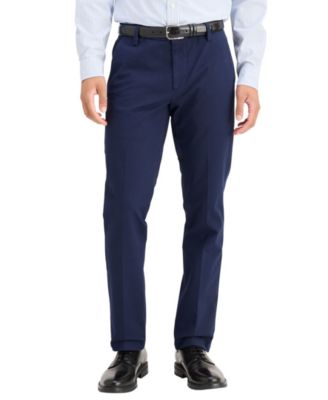 Men's Workday Smart 360 Flex Slim Fit Khaki Stretch Pants