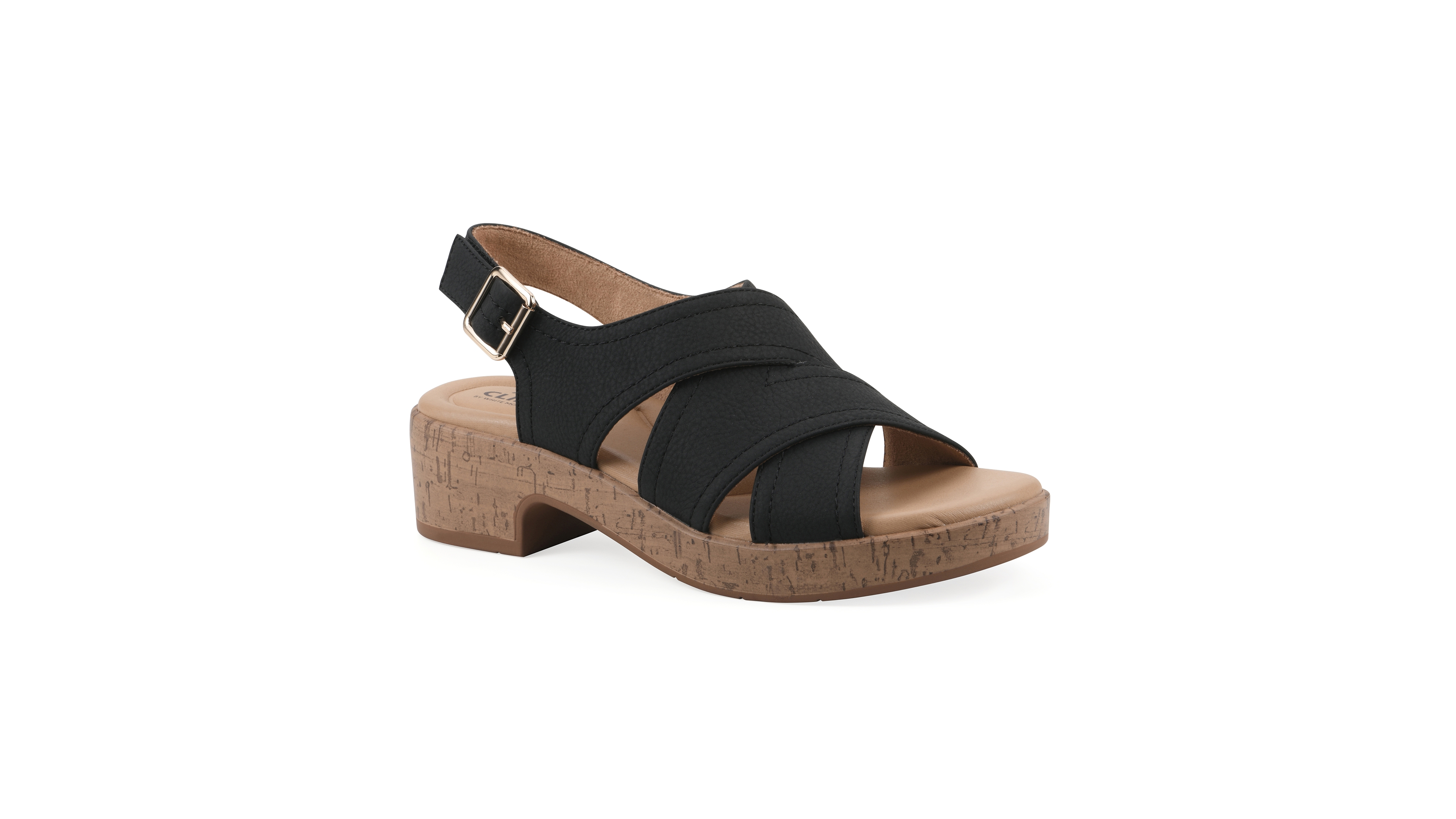 Cliffs by White Mountain Women's Finlee Block Heel Sandals