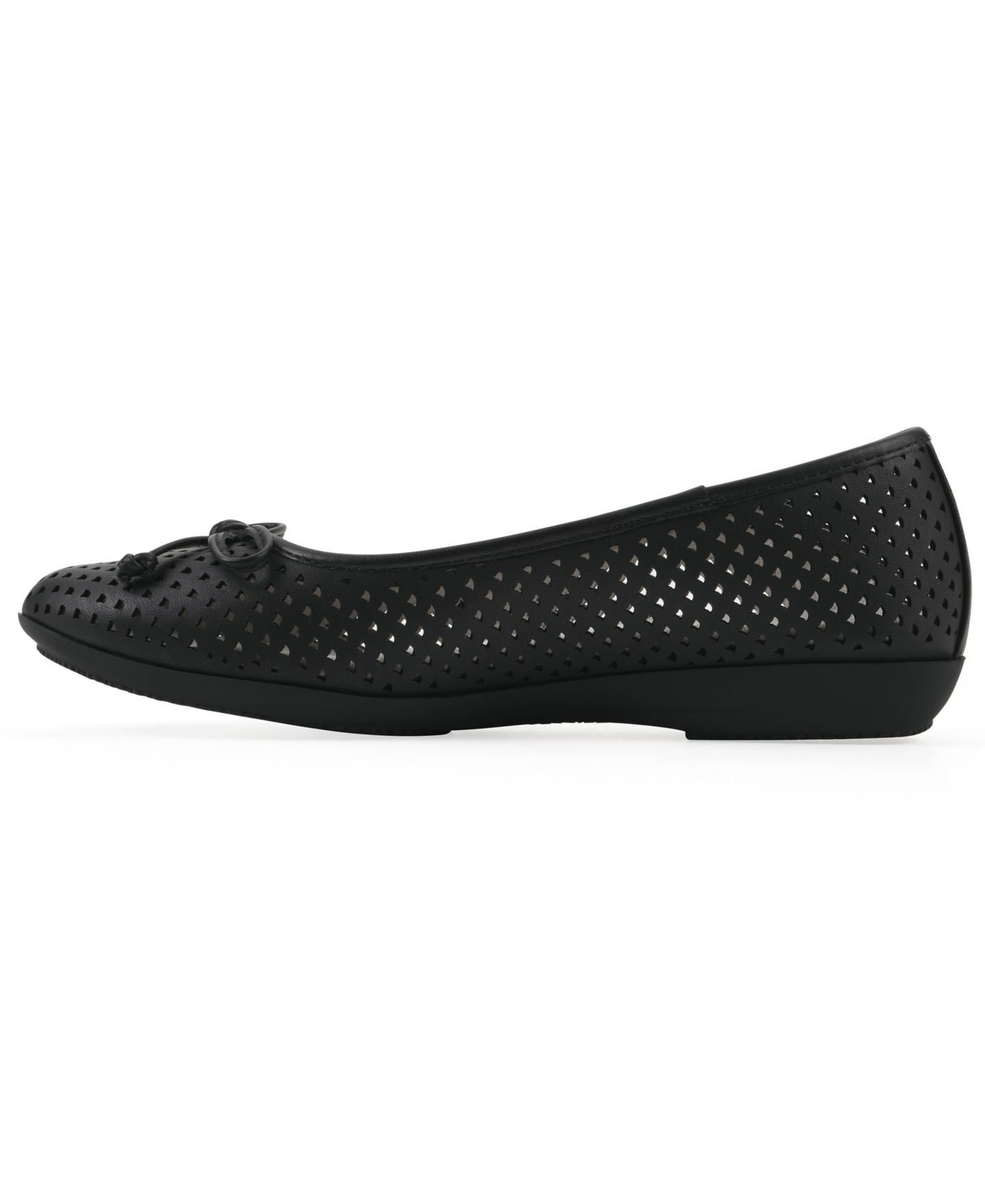 Женские балетки Cliffs by White Mountain Carris Ballet Flats, цвет: Чёрный гладкий — фото 6
