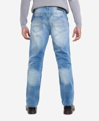 Men's Pieced Pockets Slim Fit Jeans