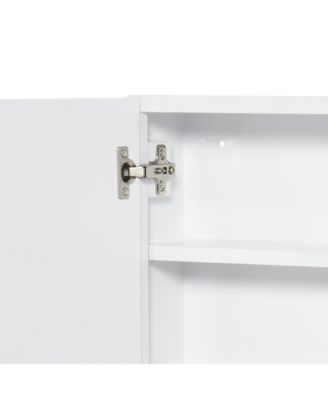 Wall Mount Bathroom Medicine Cabinet W/ Mirror Steel Frame 24"x22"