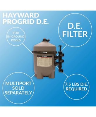 W3DE6020 ProGrid 60 Square Foot High Capacity In Ground DE Pool Filter