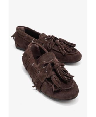 Fenora Leather Tassel Loafer (Women)