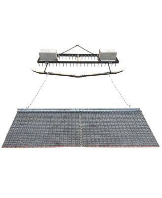 6' Spike Drag with Surface Leveling Bar and Drag Mat for ATV/UTVs