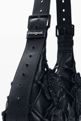 Women's Small braided floral bag