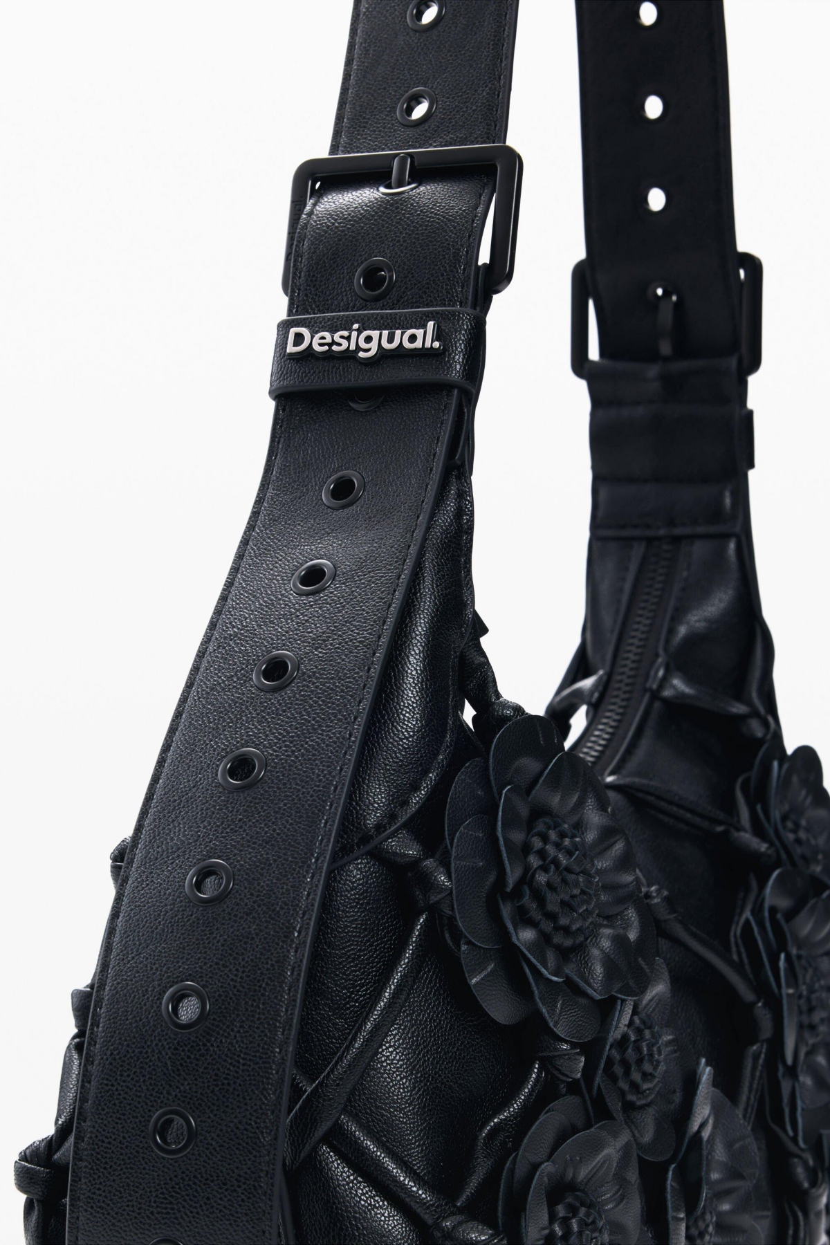 Desigual Women's Small braided floral bag