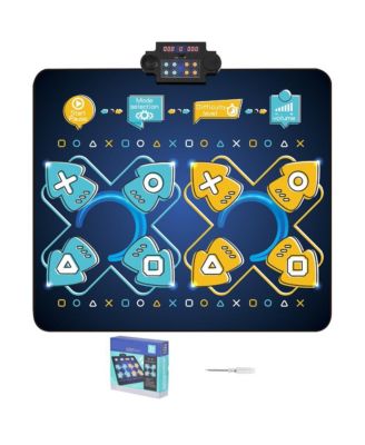 Dance Mat for Kids Dance Pad Toys Two Player Gift for 3+ Year Old Girls