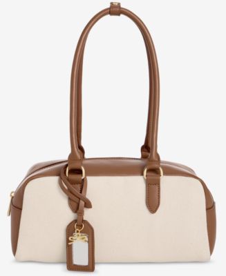 On 34th Broocke East West Canvas Satchel, Macy's Exclusive - Macy's