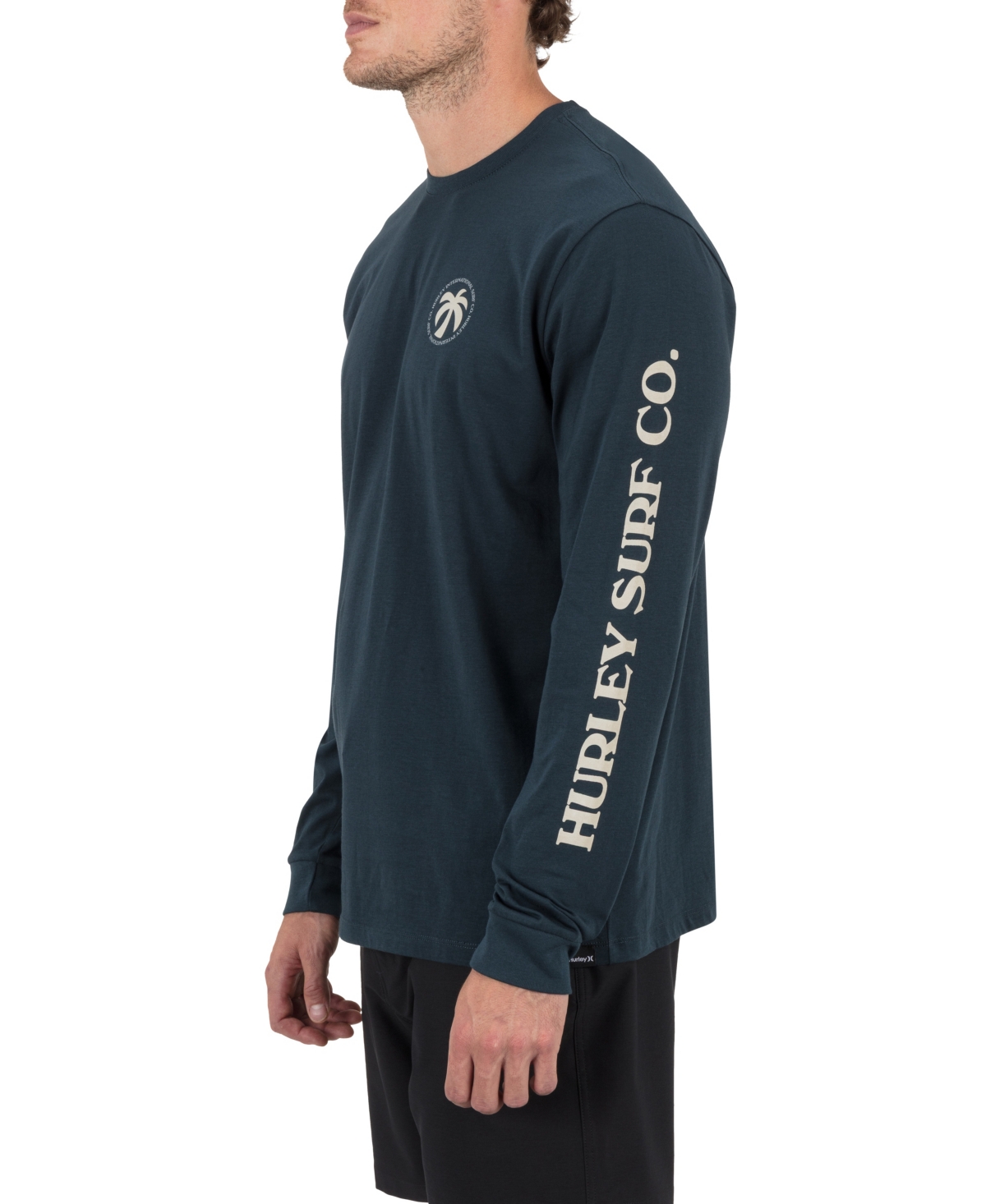 Hurley Men's Illusions Long-Sleeve T-Shirt