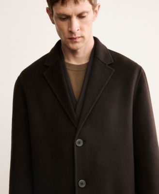 Men's Handmade Wool Coat