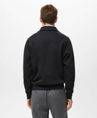 Men's Cotton Zipper Sweatshirt