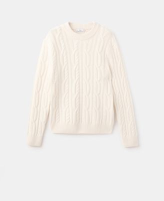 Men's Wool Braided Sweater