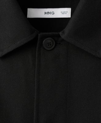 Men's Pockets Flannel Overshirt