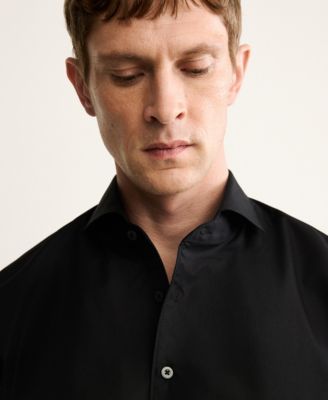 Men's Regular-Fit Cotton Shirt