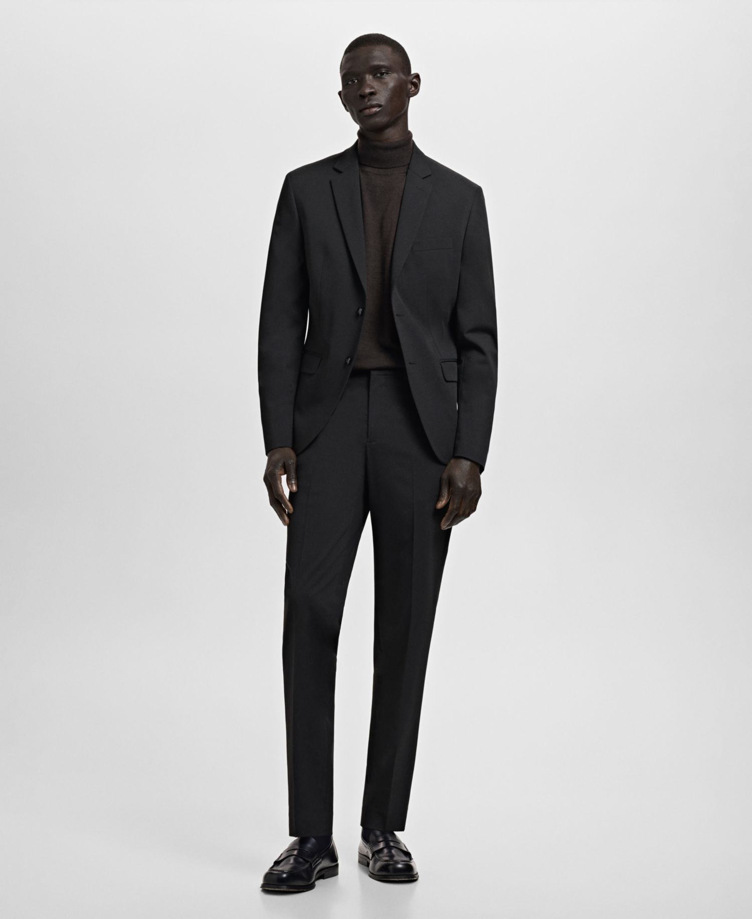 Men's Stretch Fabric Super Slim-Fit Suit Jacket