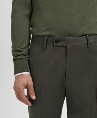 Men's Milan Slim-Fit Suit Pants