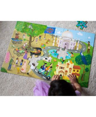 Namaste India: Floor Puzzle - 51 pcs