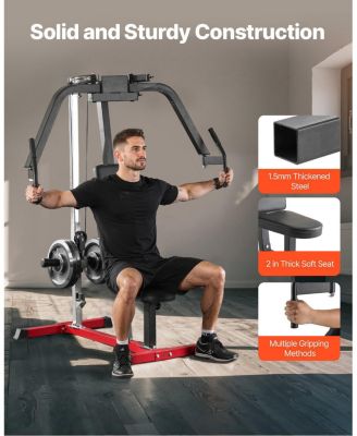 Adjustable Chest Fly and Reverse Delt Machine with 450 lb Capacity