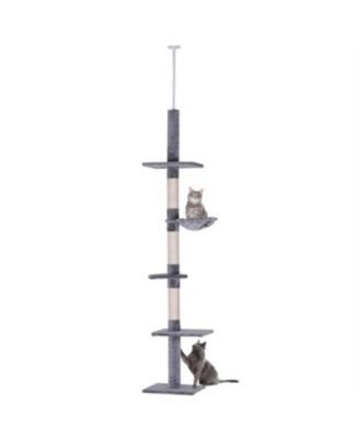  9' Adjustable Height Floor Cat Tree