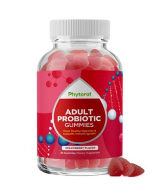 Probiotic Adult Gummy, Strawberry, 30ct