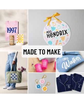 Maker 4 Cutting Machine with Vinyl and Iron-On Sheets Bundle