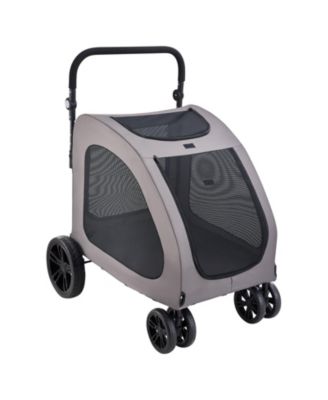 Heavy-Duty Pet Stroller with Adjustable Handle, Holds up to 160 lbs.