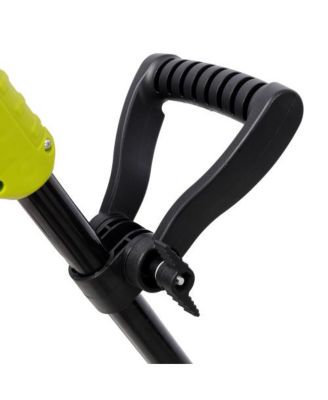 12inch Corded Snow Blower 10 Amp Electric Snow Shovel 120V ETL Certified Black Green Color