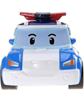 Die-Cast Metal Emergency Rescue Police Car - Poli | Early Learning Gift for Kids, Vehicle Learning & Role Play