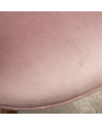 Contemporary Silky Velvet Tufted Button Back Accent Chair