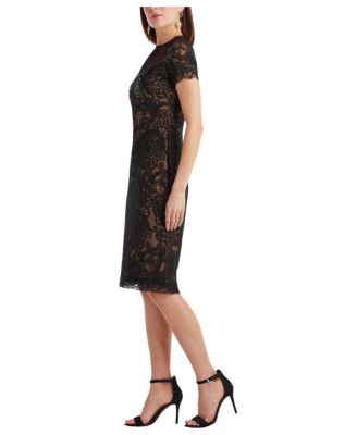 Women's Sable Embroidered Tulle Dress
