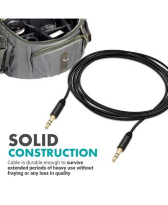 MC6 Dual 3.5mm Male Stereo TRS Cable - 20-Foot Camera Patch