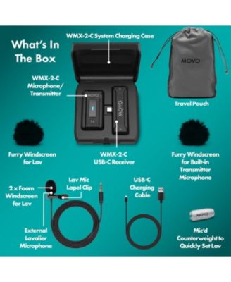 WMX-2-C Wireless Microphone for USB-C Devices