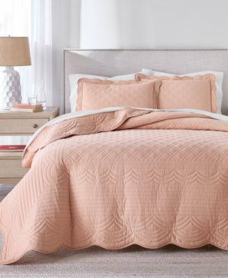 Charter Club Bailey Scallop 2-Pc. Quilt Set, Twin