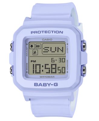 G-Shock Women's Japanese Quartz Baby G Light Blue Resin Watch 39mm