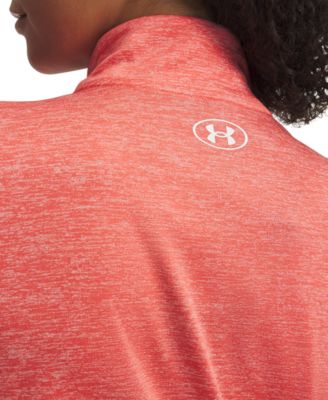 Women's Twist Tech Quarter-Zip Logo Top