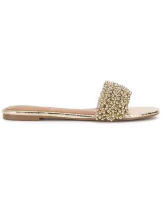 Women's Balea Beaded Flat Slide Sandals