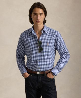 Men's Long-Sleeve Oxford Shirt