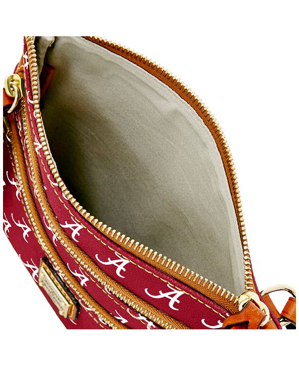 Dooney & Bourke Alabama Crimson Tide Triple Zip Crossbody Bag & Reviews