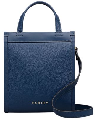 Alba Place Mini Pebble Leather Ziptop Crossbody Bag